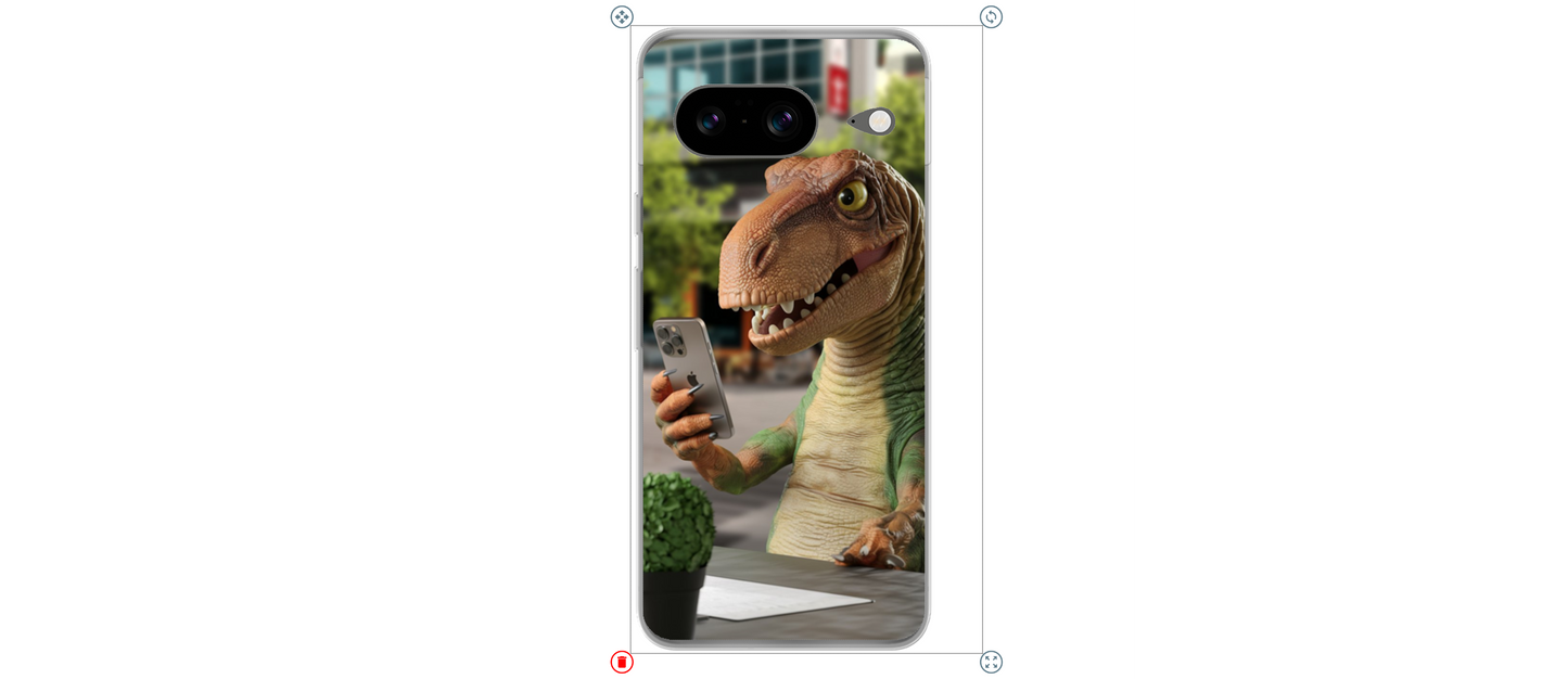 Busy Dino Soft-Case-Hülle für Google