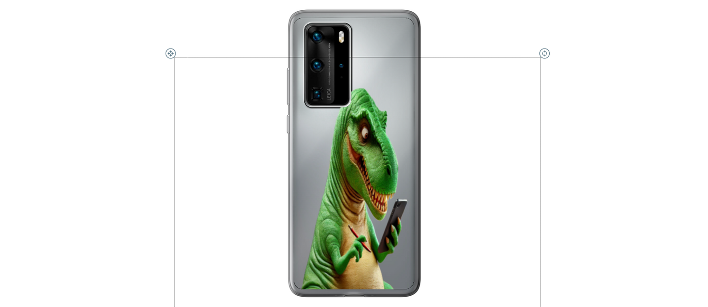 Busy T-Rex Soft-Case-Hülle Huawei